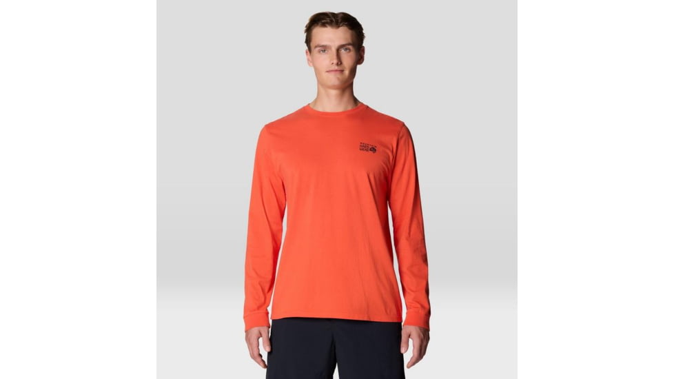 Mountain Hardwear Box Logo Long Sleeve Shirt - Mens