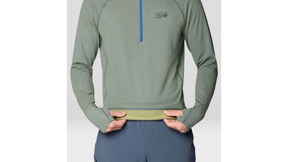 Mountain Hardwear Crater Lake Heavyweight Half Zip Hoody - Mens
