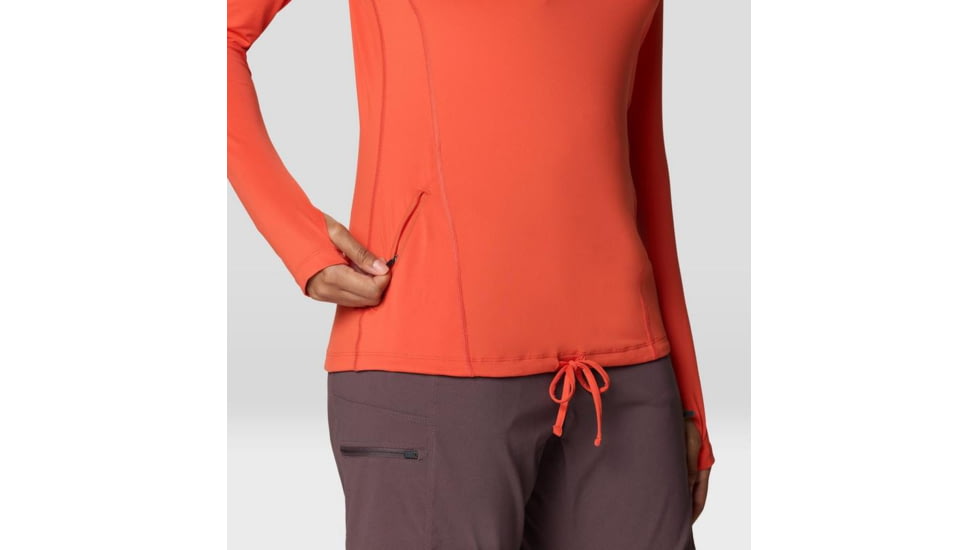 Mountain Hardwear Crater Lake Long Sleeve Hoody - Womens