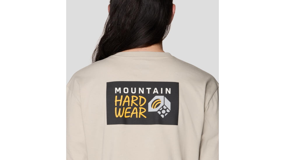 Mountain Hardwear MHW Box Logo LS Crop - Womens