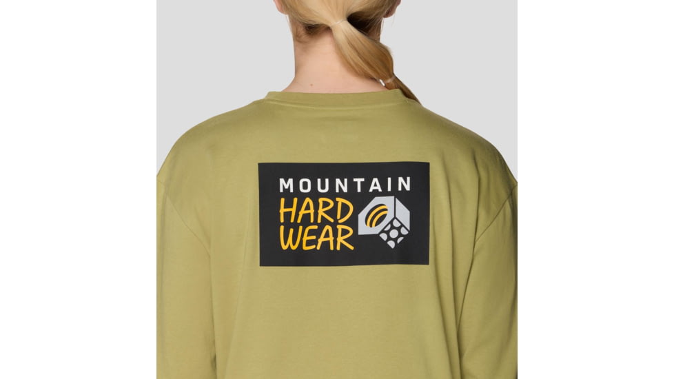 Mountain Hardwear MHW Box Logo LS Crop - Womens