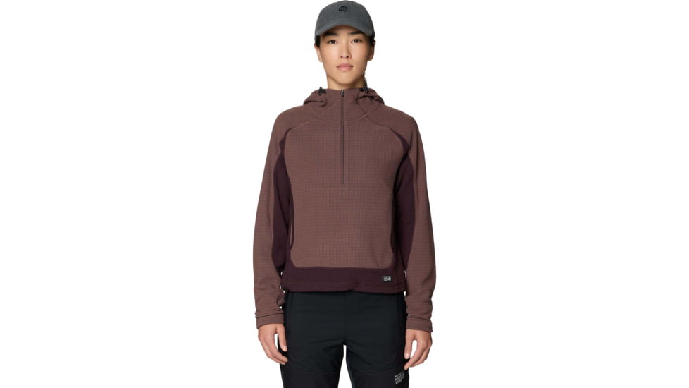 Mountain Hardwear Summit Grid Half Zip Hoody - Womens