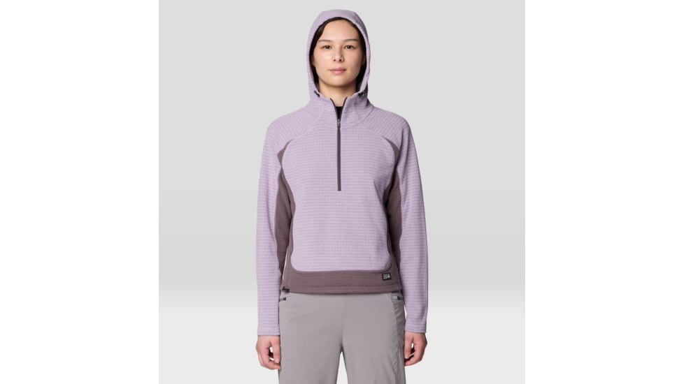 Mountain Hardwear Summit Grid Half Zip Hoody - Womens