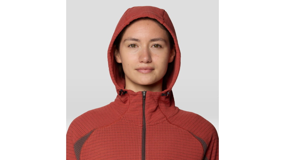 Mountain Hardwear Summit Grid Half Zip Hoody - Womens