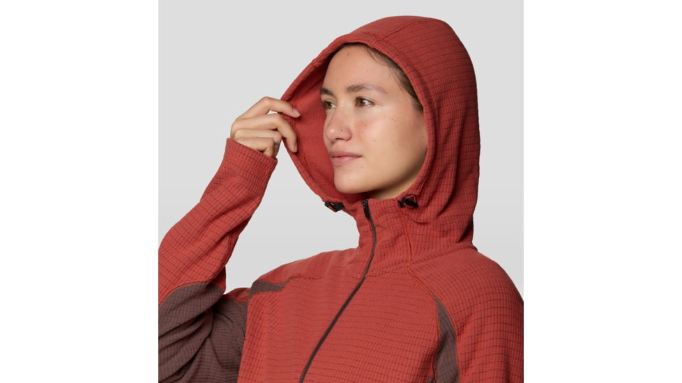 Mountain Hardwear Summit Grid Half Zip Hoody - Womens