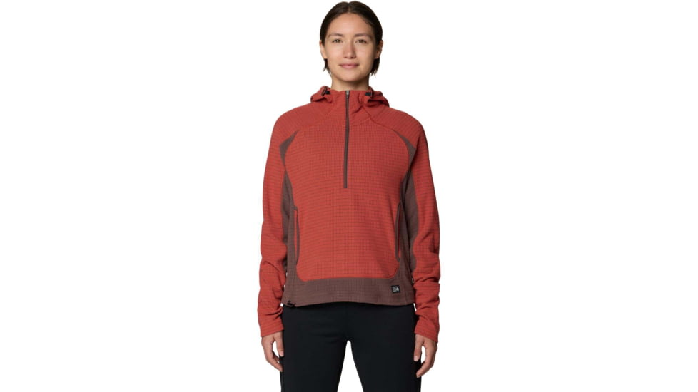 Mountain Hardwear Summit Grid Half Zip Hoody - Womens