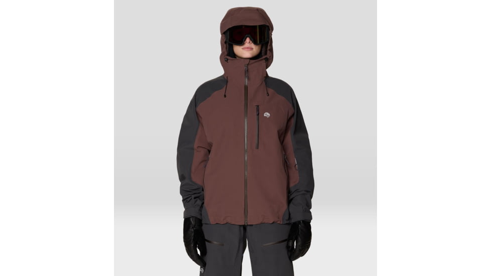 Mountain Hardwear Warp Factor 3L Hooded Jacket - Womens