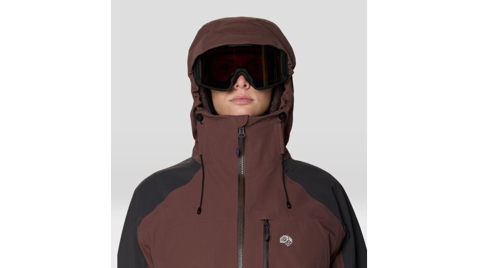 Mountain Hardwear Warp Factor 3L Hooded Jacket - Womens