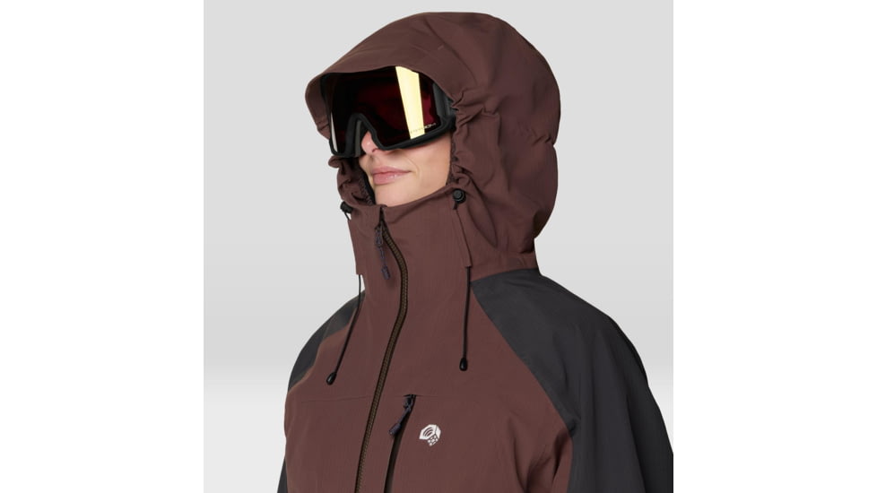 Mountain Hardwear Warp Factor 3L Hooded Jacket - Womens