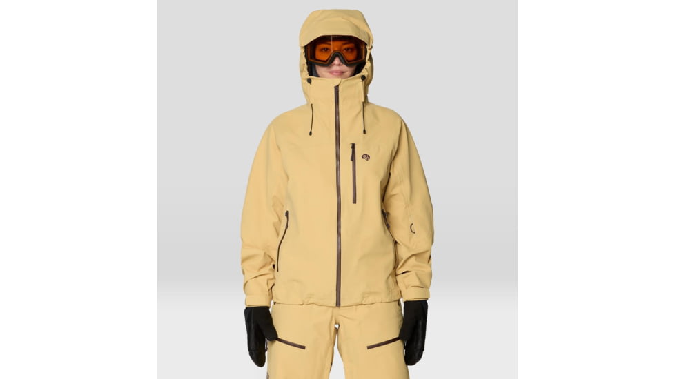 Mountain Hardwear Warp Factor 3L Hooded Jacket - Womens