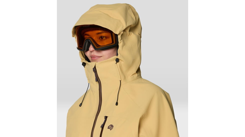 Mountain Hardwear Warp Factor 3L Hooded Jacket - Womens