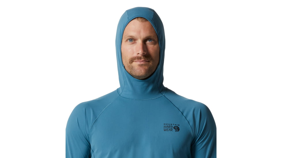Mountain Hardwear Mountain Stretch Hoody - Mens, Caspian, 2XL, 1942321442-Caspian-XXL