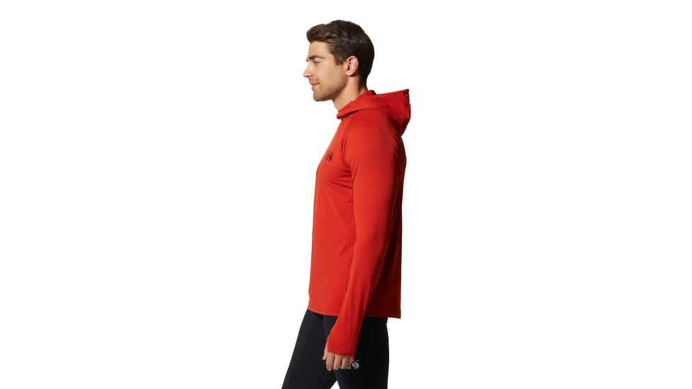Mountain Hardwear Mountain Stretch Hoody - Mens, Desert Red, 2XL, 1942321831-Desert Red-XXL
