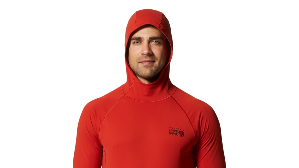 Mountain Hardwear Mountain Stretch Hoody - Mens, Desert Red, 2XL, 1942321831-Desert Red-XXL