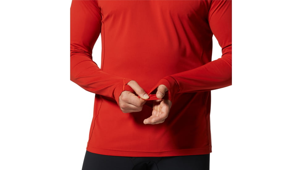 Mountain Hardwear Mountain Stretch Hoody - Mens, Desert Red, 2XL, 1942321831-Desert Red-XXL