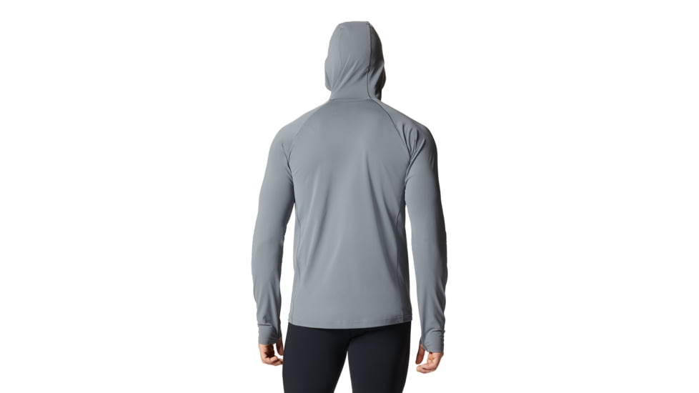 Mountain Hardwear Mountain Stretch Hoody - Mens, Foil Grey, Medium, 1942321056-Foil Grey-M