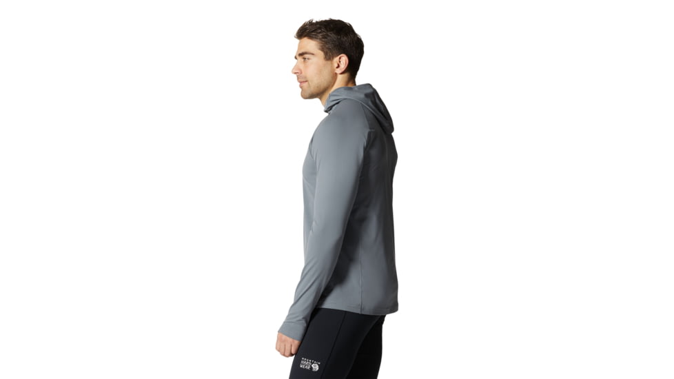 Mountain Hardwear Mountain Stretch Hoody - Mens, Foil Grey, Medium, 1942321056-Foil Grey-M