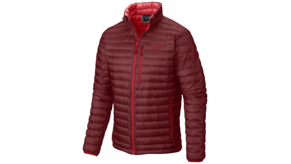 Mountain Hardwear Nitrous Down Jacket - Mens-Smolder Red-Large