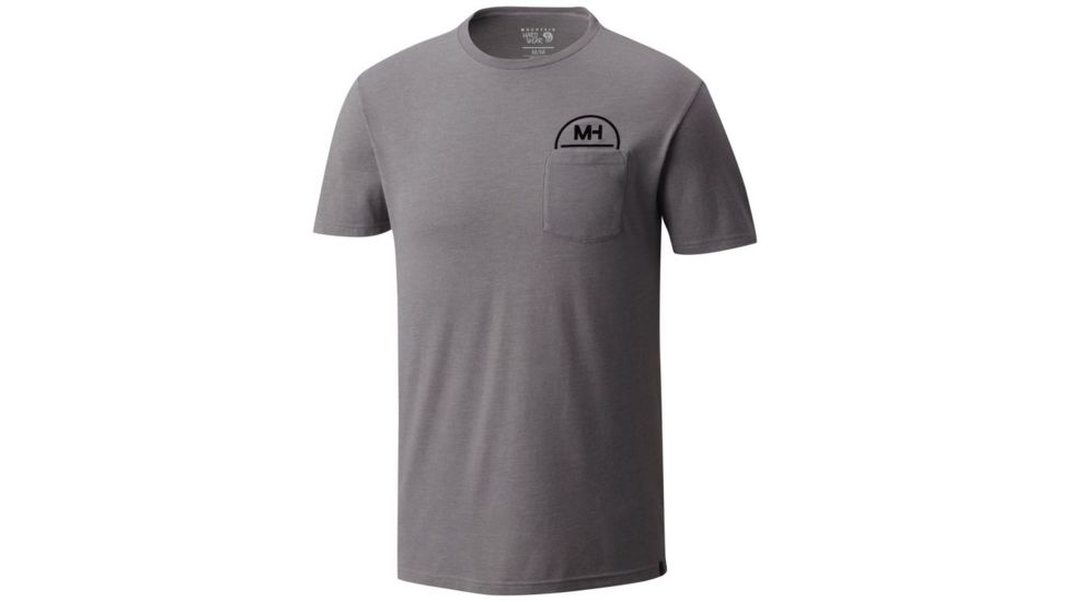 Mountain Hardwear North Palisade Short Sleeve T-Shirt - Men's, Heather Manta Grey, XXL 1788671074-XXL