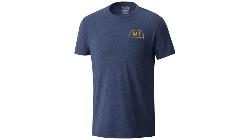 Mountain Hardwear North Palisade Short Sleeve T-Shirt - Men's, Heather Zinc, M 1788671493-M