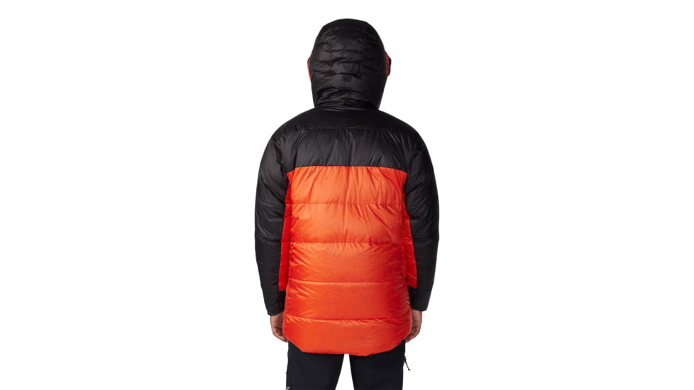 Mountain Hardwear Phantom Belay Down Parka - Men's, State Orange, Black, S, 2092281-842-S
