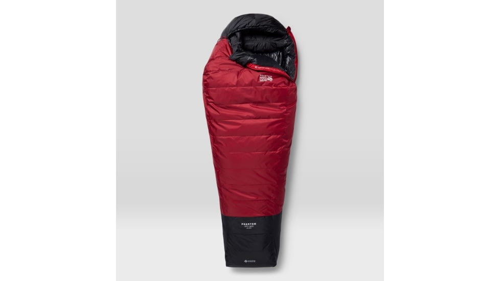 Mountain Hardwear Phantom Gore-Tex 0F/-18C Sleeping Bags, Alpine Red, LxS, LNGxLH