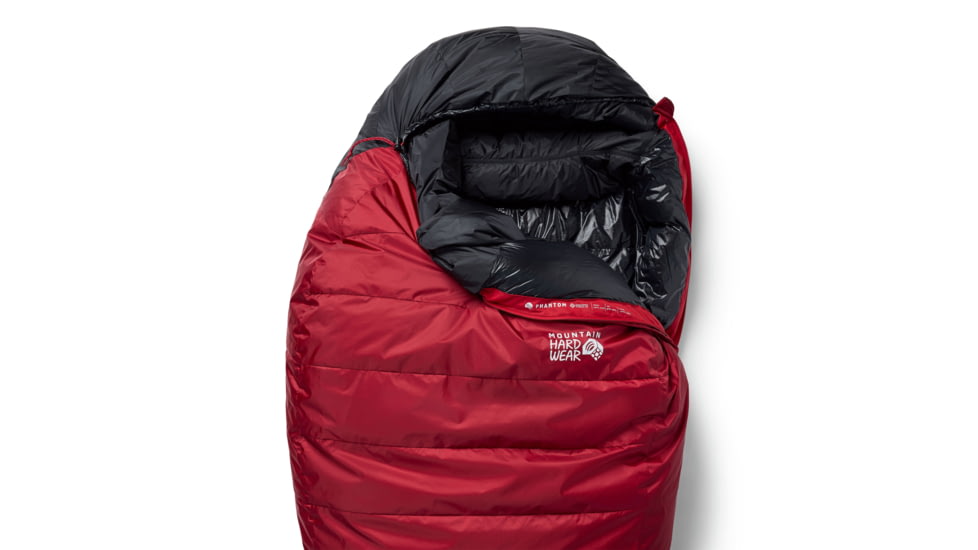 Mountain Hardwear Phantom Gore-Tex 0F/-18C Sleeping Bags, Reg, Alpine Red, REGxLH, 190423058037