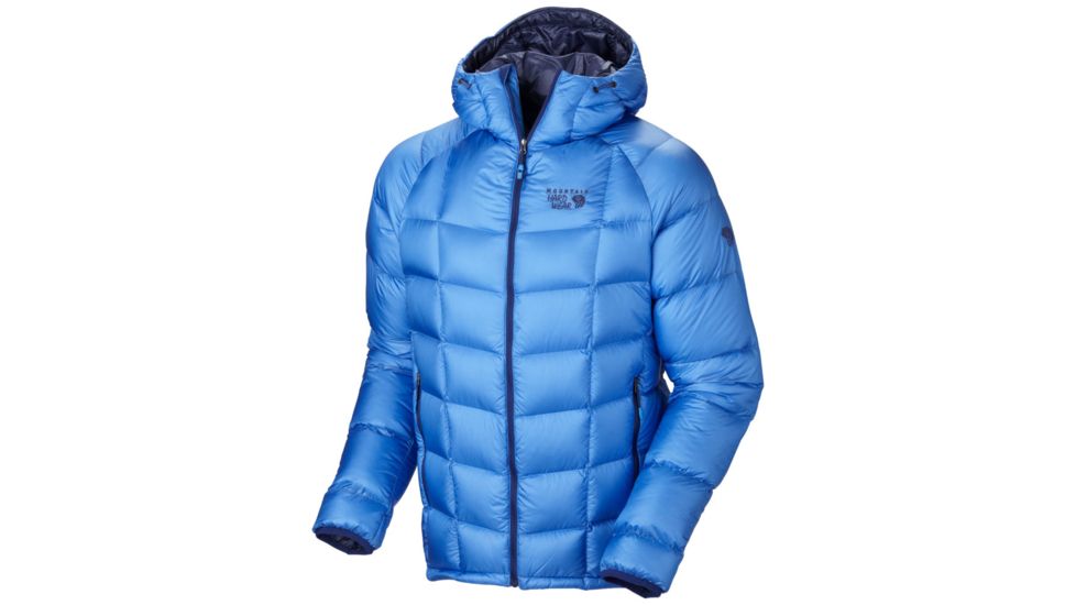 Mountain Hardwear Phantom Hooded Down Jacket - Men's-Hyper Blue-Small