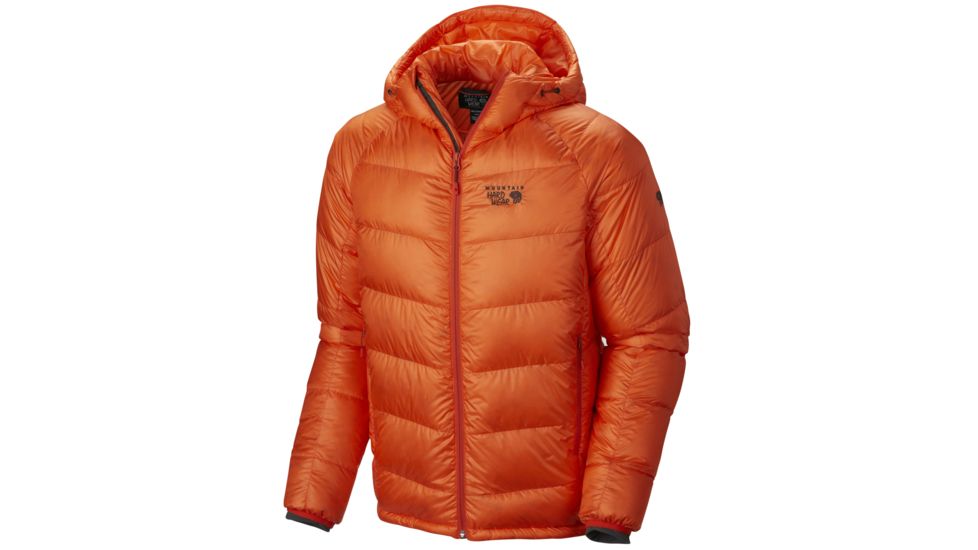 Mountain Hardwear Phantom Hooded Down Jacket - Men's-State Orange-Large