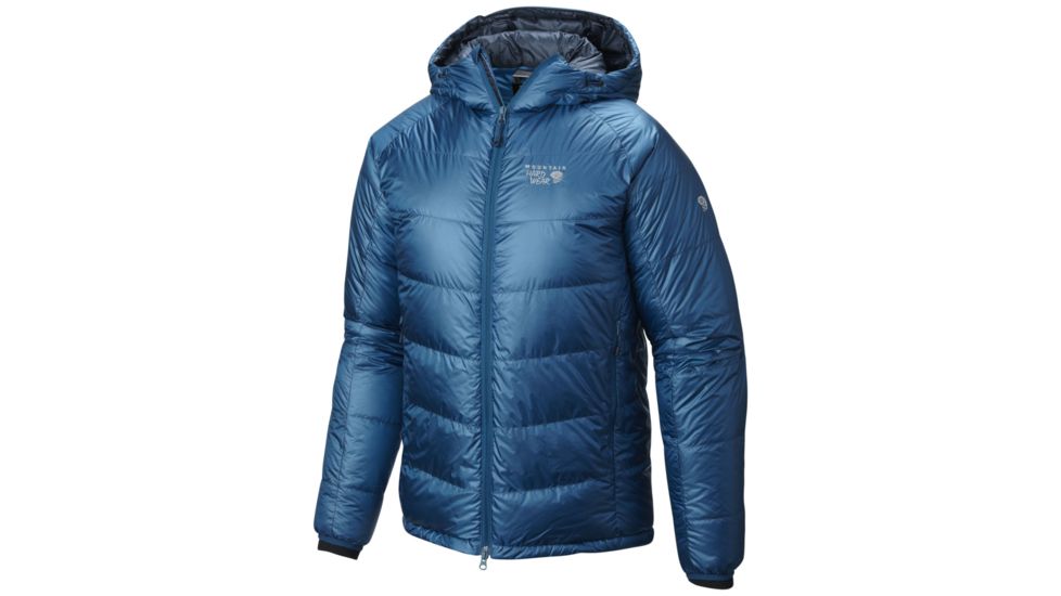 Mountain Hardwear Phantom Hooded Down Jacket - Mens-Phoenix Blue-Large