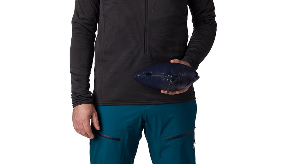 Mountain Hardwear Phantom Hoodie - Mens, Dive, Small, OM8052468-S