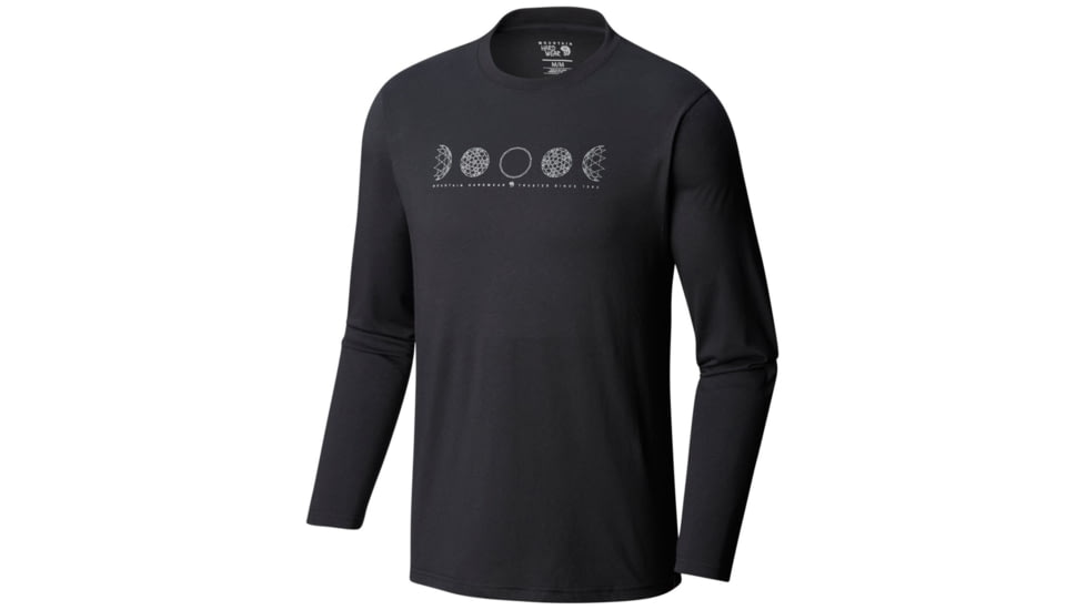 Mountain Hardwear Phases of the Space Station Long Sleeve, Black, XXL, 1792821010-XXL