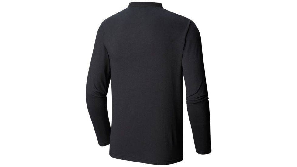 Mountain Hardwear Phases of the Space Station Long Sleeve Shirt - Mens, Black, Medium, 1792821010-M