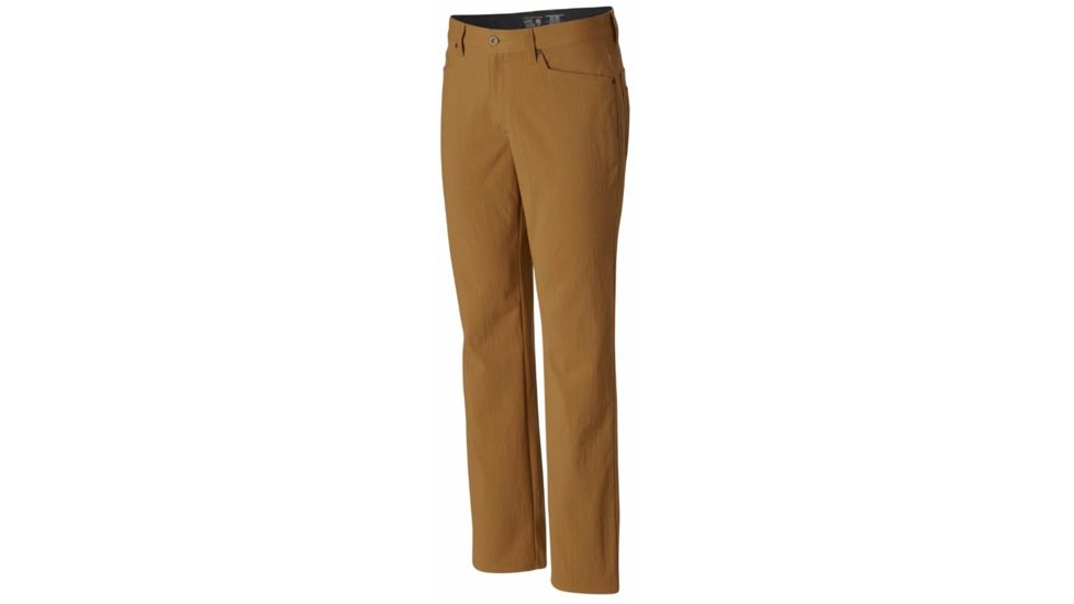 Mountain Hardwear Piero 5 Pocket Pant - Men's-Underbrush-Short Inseam-42 Waist