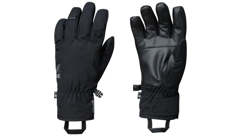 Mountain Hardwear Plasmic GORE-TEX Gloves - Womens, Black, Large, 1793091010-L