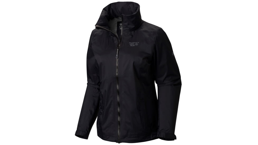 Mountain Hardwear Plasmic Ion Jacket - Womens-Black-Large
