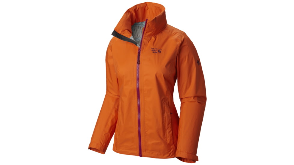 Mountain Hardwear Plasmic Ion Jacket - Women's-Navel Orange-X-Large