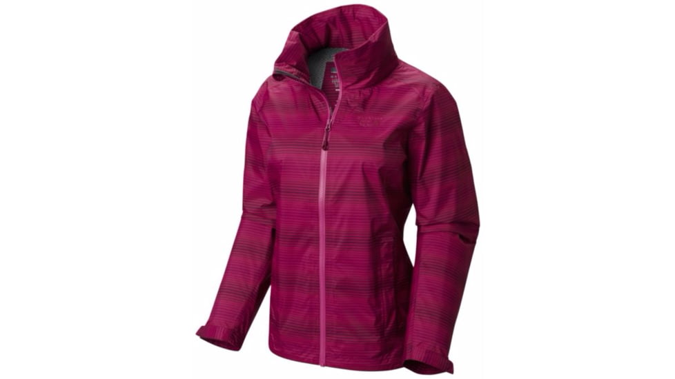 Mountain Hardwear Plasmic Ion Jacket - Women's-Red Plum-Small