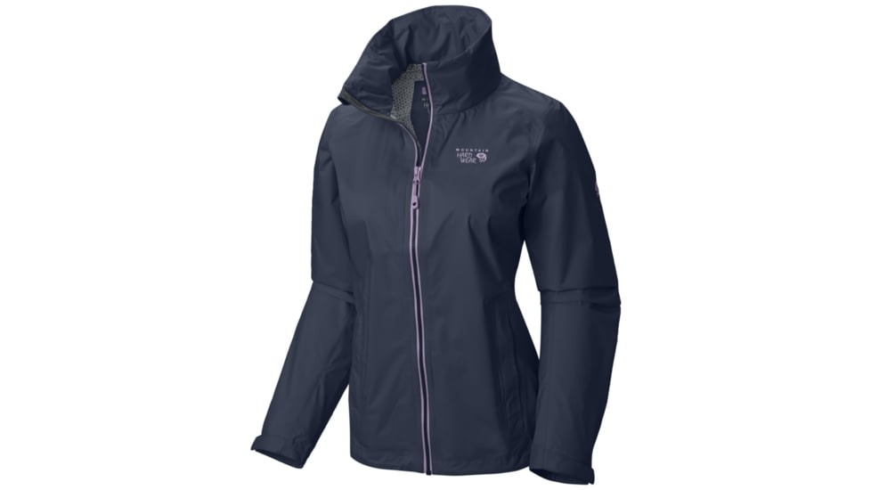 Mountain Hardwear Plasmic Ion Jacket - Women's-Zinc/Phantom Purple-Large