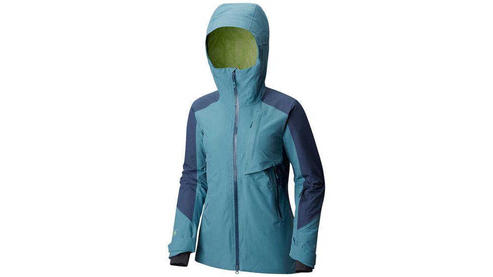 Mountain Hardwear Polara Ski Insulated Jacket - Womens, Lakeshore Blue, Small, 1812221328-S