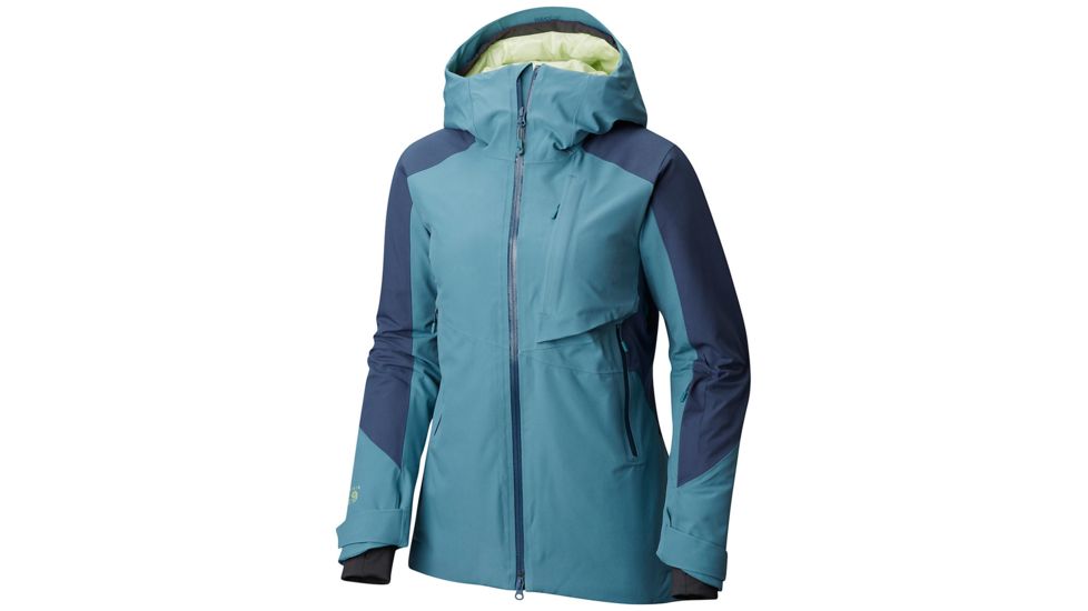 Mountain Hardwear Polara Ski Insulated Jacket - Womens, Lakeshore Blue, Small, 1812221328-S