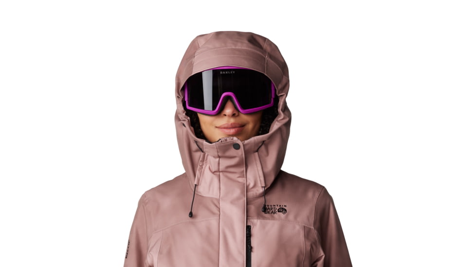Mountain Hardwear Powder Maven Jacket - Womens, Smoky Quartz Vapors Print, Large, 2092901643-L