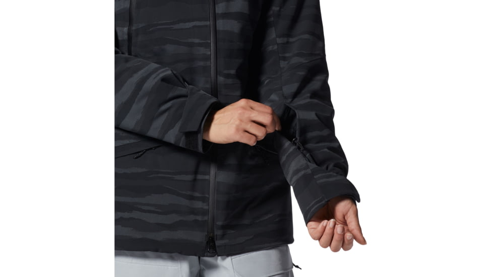 Mountain Hardwear Powder Quest Jacket - Womens, Black, Large, 2004121010-Black-L