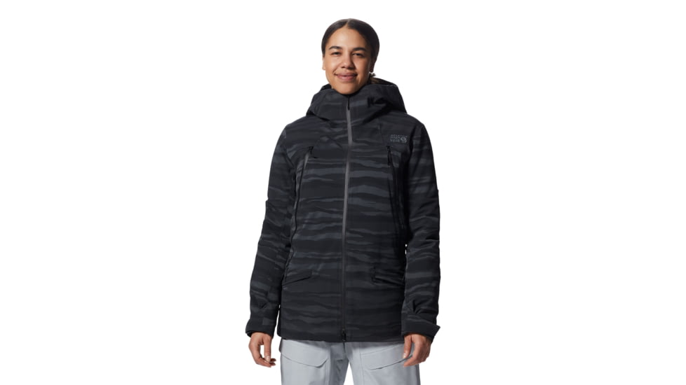 Mountain Hardwear Powder Quest Jacket - Womens, Black, Large, 2004121010-Black-L