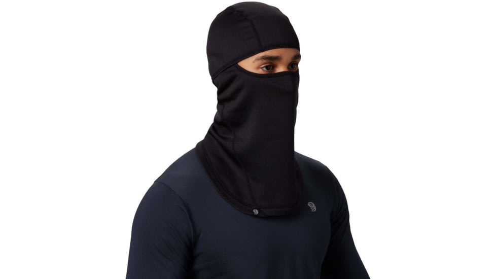 Mountain Hardwear Power Stretch Balaclava - Unisex, Black, R, 1852661-010-R