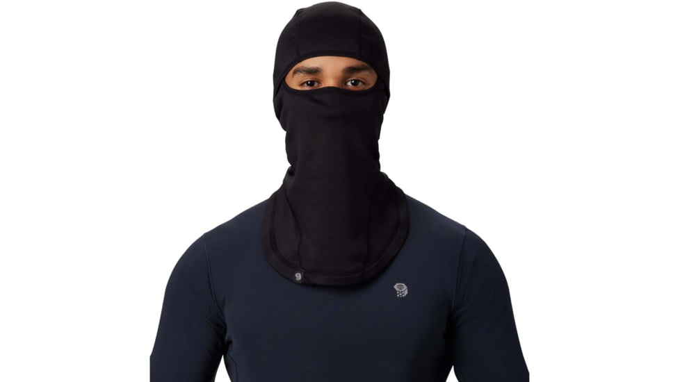 Mountain Hardwear Power Stretch Balaclava - Unisex, Black, R, 1852661-010-R