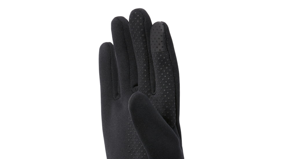 Mountain Hardwear Power Stretch Stimulus Glove - Unisex, Black, S, 2015911-010-S