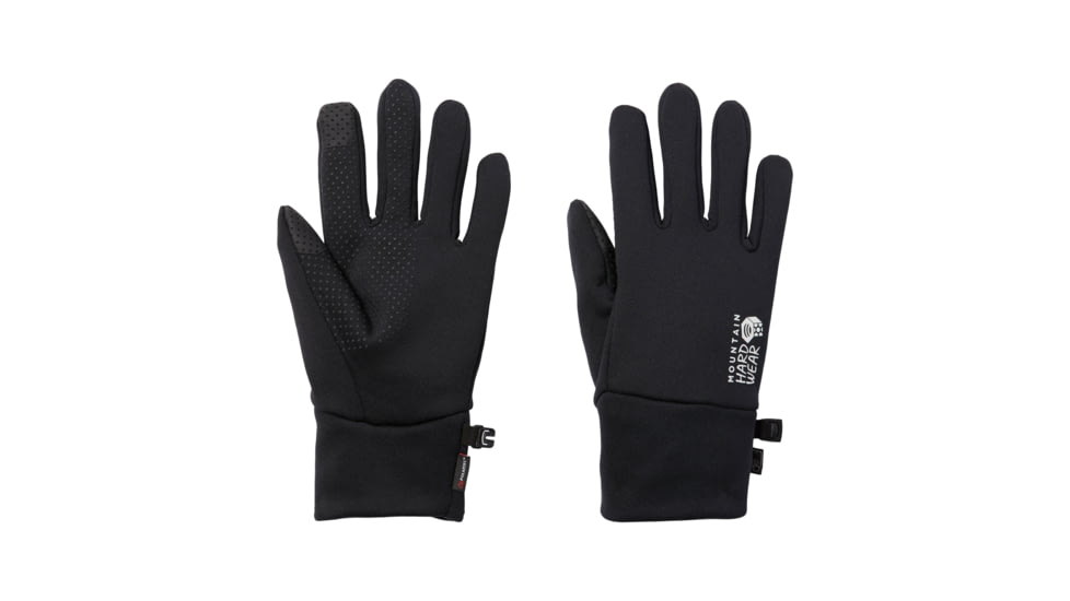 Mountain Hardwear Power Stretch Stimulus Glove - Unisex, Black, S, 2015911-010-S