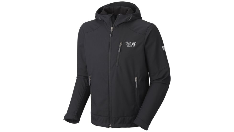 Mountain Hardwear Principia Softshell Jacket - Men's-Black-Large
