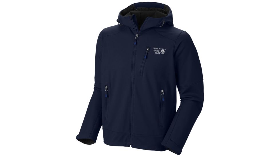 Mountain Hardwear Principia Softshell Jacket - Men's-Collegiate Navy-X-Large